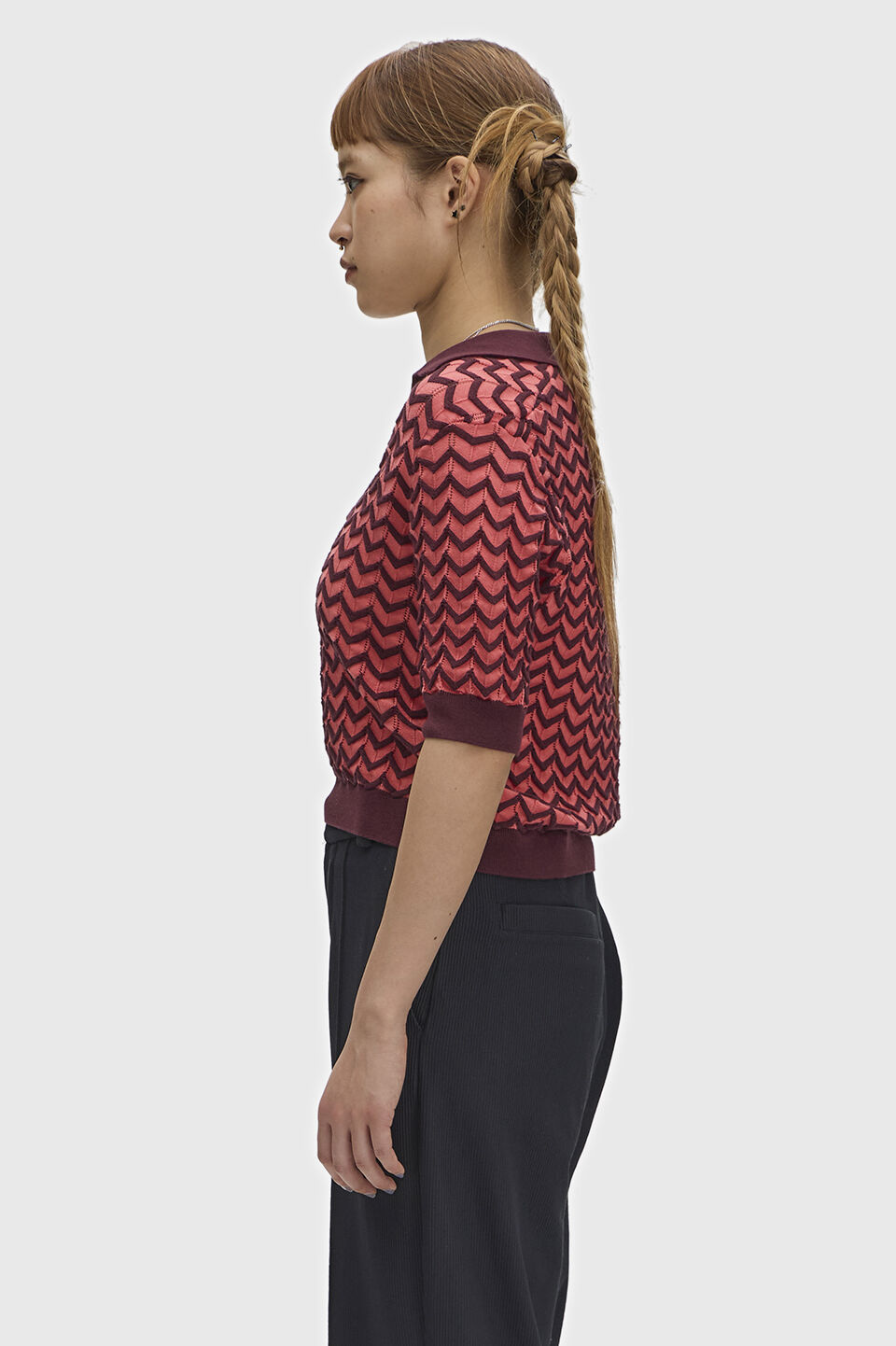 FRED PERRY 「Pointelle Knitted Shirt」|Tシャツ・カットソー|