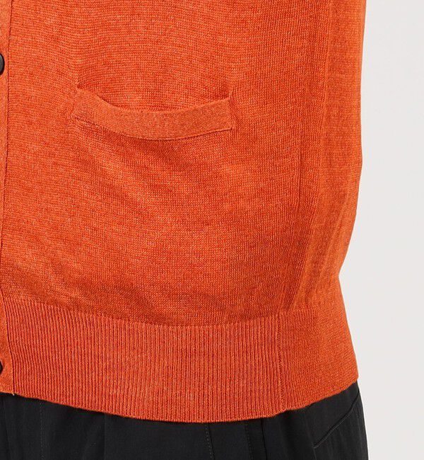 TOMORROWLAND MENS「TOMORROWLAND tricot ティントリネン Vネックカーディガン」|カーディガン|