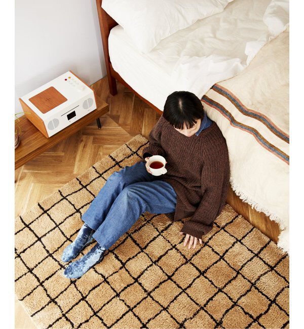 journal standard Furniture「GRID RUG 120x160 グリッド ラグ」|その他|