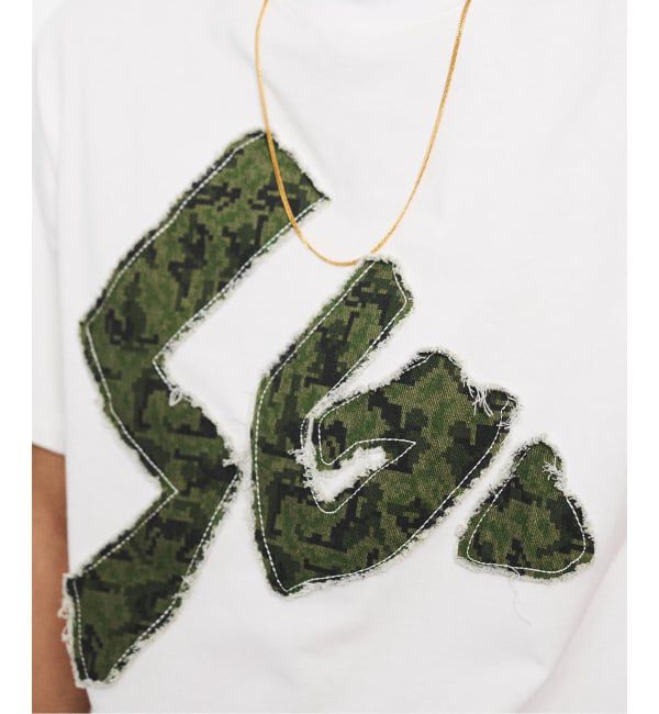 PULP「SPECIAL GUEST / スペシャルゲスト SEX CAMO FABRIC PATCH TEE」|Tシャツ・カットソー|