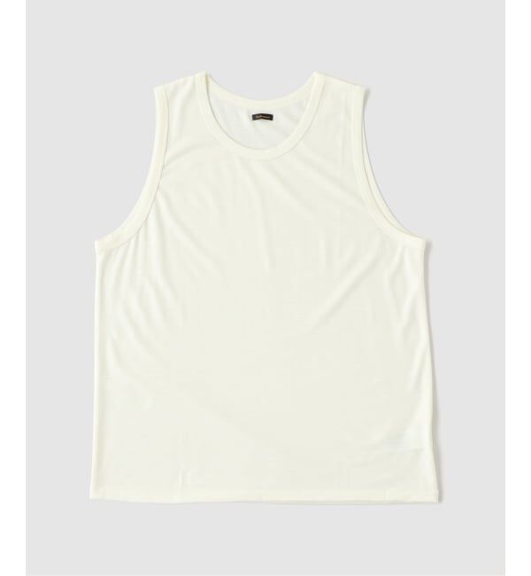 EDIFICE「ETS.MATERIAUX(マテリオ) wool tank top」|タンクトップ|ホワイト