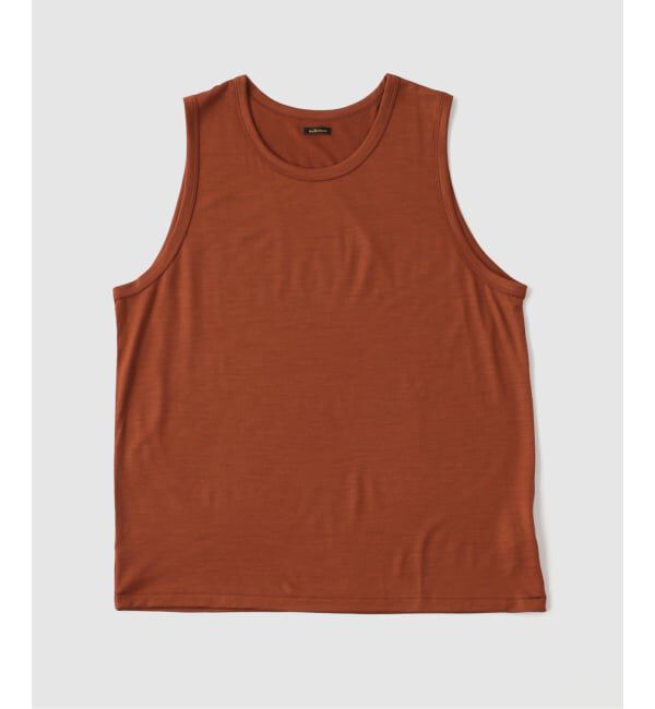 EDIFICE「ETS.MATERIAUX(マテリオ) wool tank top」|タンクトップ|ブラウン B