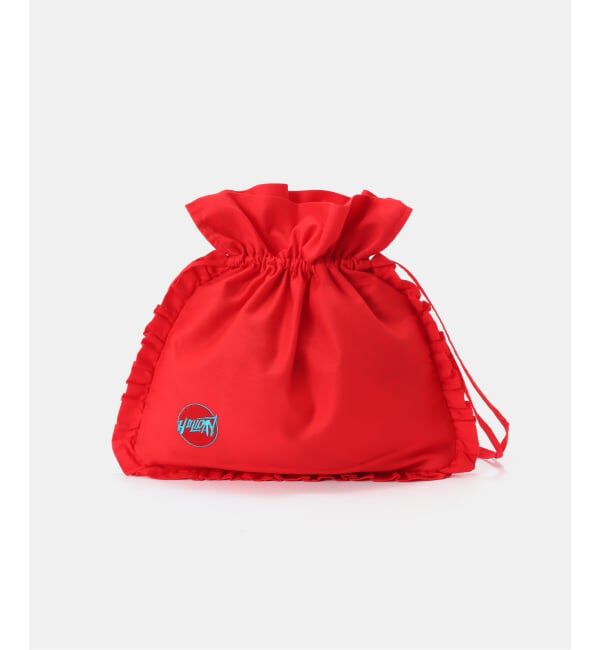 JOURNAL STANDARD「【HOLIDAY/ホリデイ】  RUFFLE POCHETTE (CIRCLE LOGO)」|その他|レッド