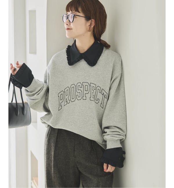 Spick and Span「《WEB限定 / 追加》フリルカラーブラウス」|シャツ・ブラウス|