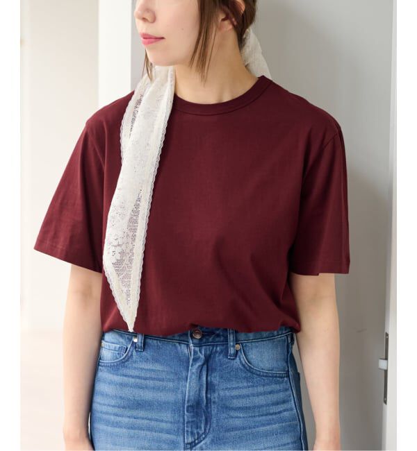 U by SPICK&SPAN「《予約 / 3点セット》Two Tシャツ/レーススカーフ SET」|Tシャツ・カットソー|