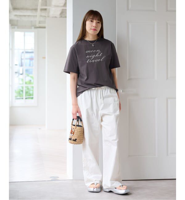 U by SPICK&SPAN「《予約 / 3点セット》Two Tシャツ/レーススカーフ SET」|Tシャツ・カットソー|