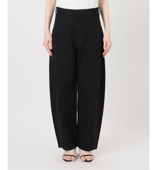Spick and Span「《予約》ライトコットンバレルレッグパンツ」|その他|