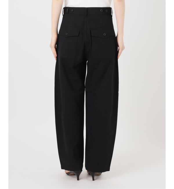 Spick and Span「《予約》ライトコットンバレルレッグパンツ」|その他|
