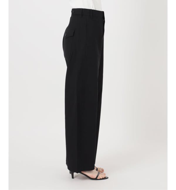 Spick and Span「《予約》ライトコットンバレルレッグパンツ」|その他|