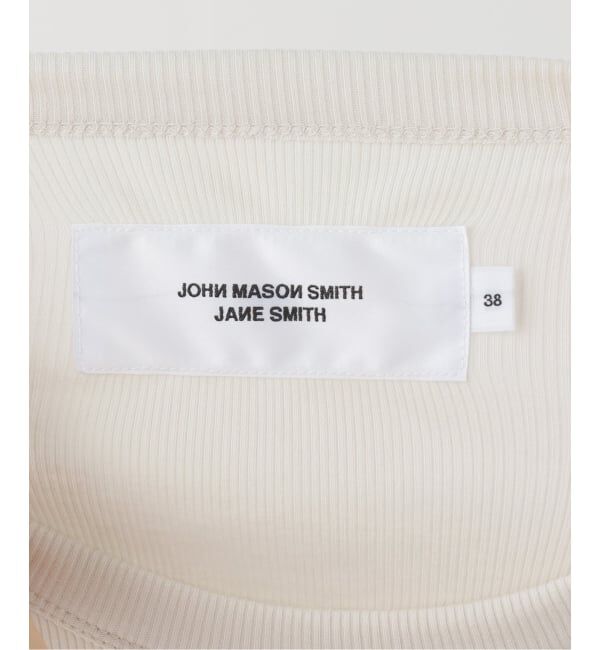 FRAMeWORK「JANE SMITH cotton rayon rib compact tee」|Tシャツ・カットソー|