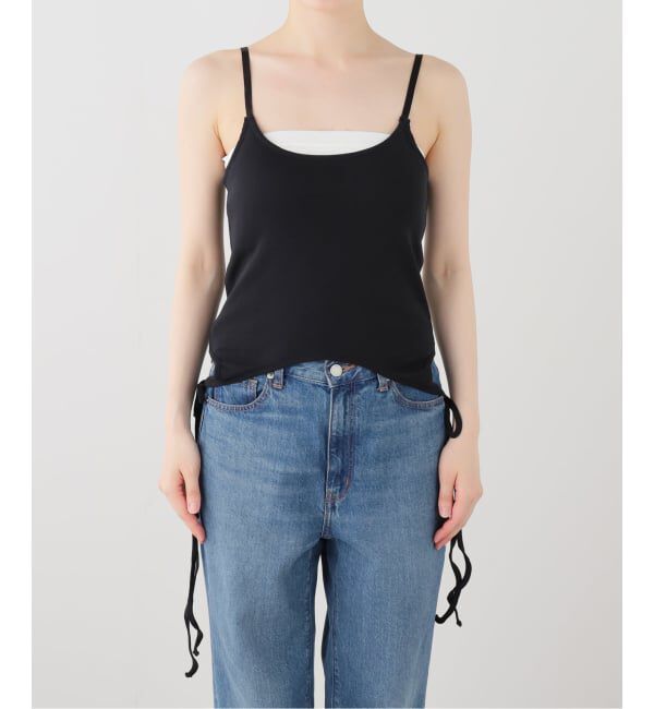FRAMeWORK「JANE SMITH cotton updown ribbon cami」|Tシャツ・カットソー|