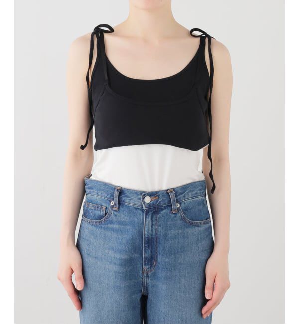FRAMeWORK「JANE SMITH cotton updown ribbon cami」|Tシャツ・カットソー|