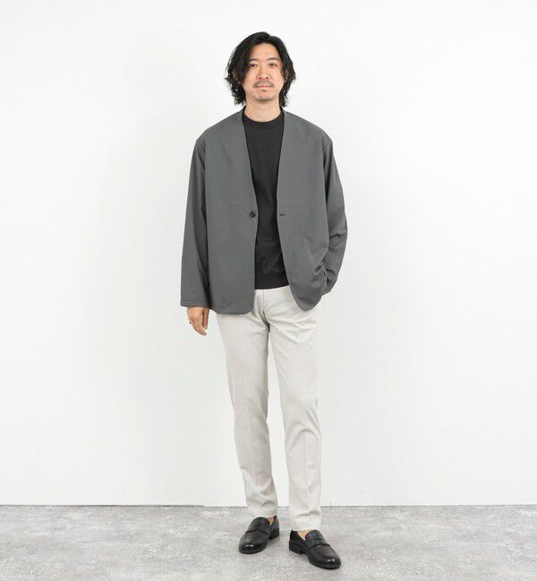 NOLLEY'S goodman「《ビジカジ対応》INFITEX ロイヤルOX スリムフィットパンツ 26SS」|チノ|