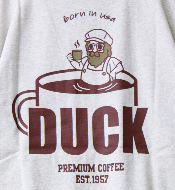 FREDY MAC「【Duckster/ダックスター】16/-天竺COFFEEルーズポケTEE」|Tシャツ・カットソー|