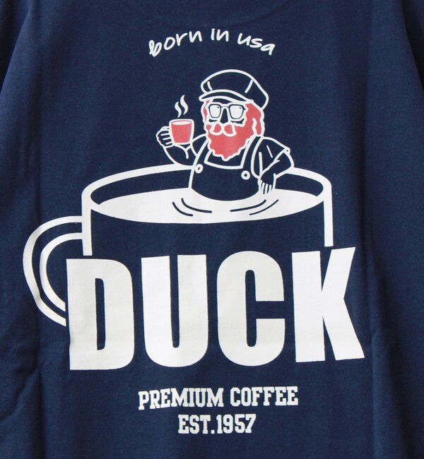 FREDY MAC「【Duckster/ダックスター】16/-天竺COFFEEルーズポケTEE」|Tシャツ・カットソー|