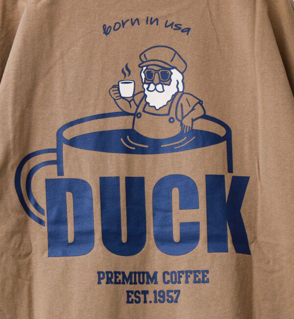 FREDY MAC「【Duckster/ダックスター】16/-天竺COFFEEルーズポケTEE」|Tシャツ・カットソー|