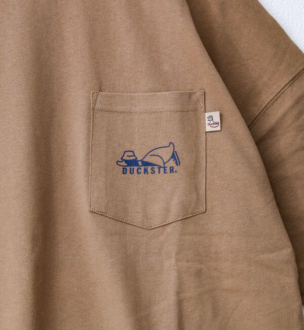 FREDY MAC「【Duckster/ダックスター】16/-天竺COFFEEルーズポケTEE」|Tシャツ・カットソー|