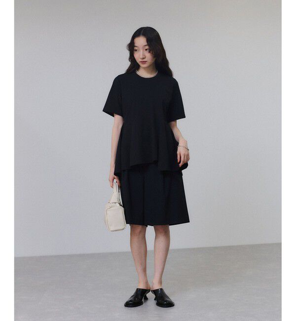 ADAM ET ROPE'「【サステナブル】アシメフレアプルオーバー」|Tシャツ・カットソー|