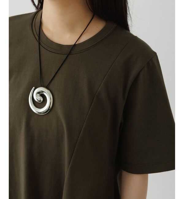 ADAM ET ROPE'「【サステナブル】アシメフレアプルオーバー」|Tシャツ・カットソー|