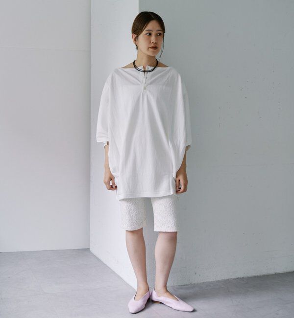  「2WAYヘンリーBIGTee」|Tシャツ・カットソー|