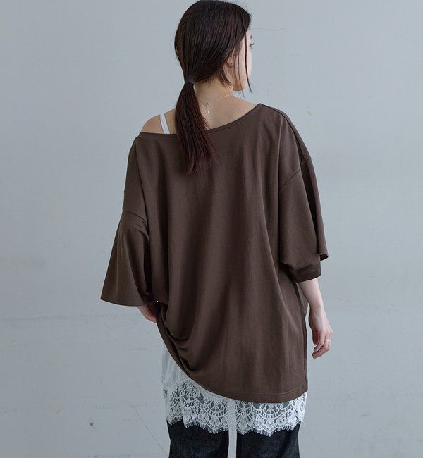  「2WAYヘンリーBIGTee」|Tシャツ・カットソー|