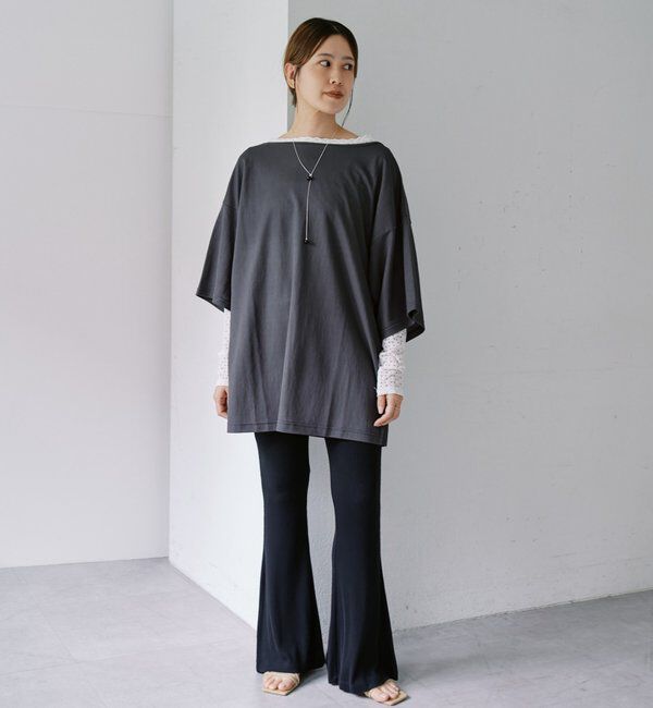 「2WAYヘンリーBIGTee」|Tシャツ・カットソー|