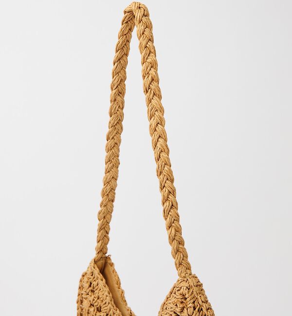 Rouge vif「【Swaraj /スワラージ】手編みペーパーラフィアBAG/トートバッグ/ハンド」|トートバッグ|