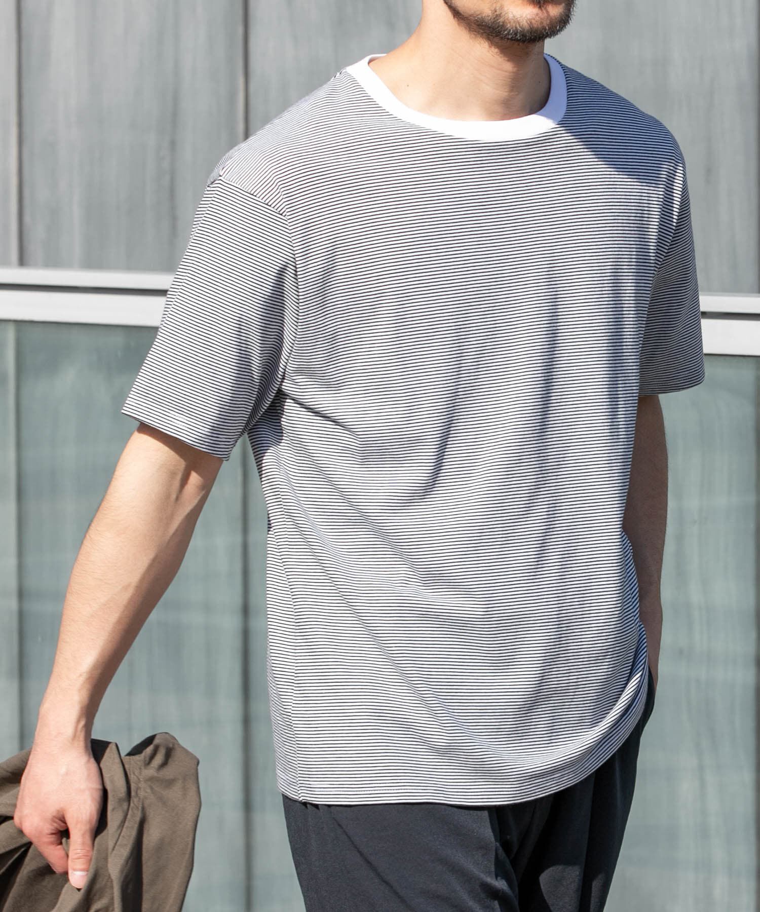 URBAN RESEARCH ROSSO「『XLサイズあり』『UR TECH』汗ジミ防止クルーネックTシャツ」|Tシャツ・カットソー|