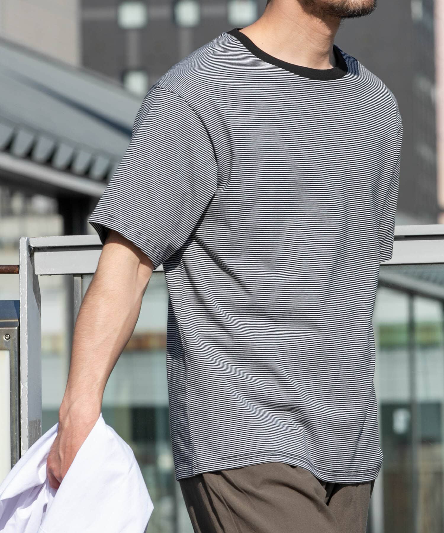 URBAN RESEARCH ROSSO「『XLサイズあり』『UR TECH』汗ジミ防止クルーネックTシャツ」|Tシャツ・カットソー|