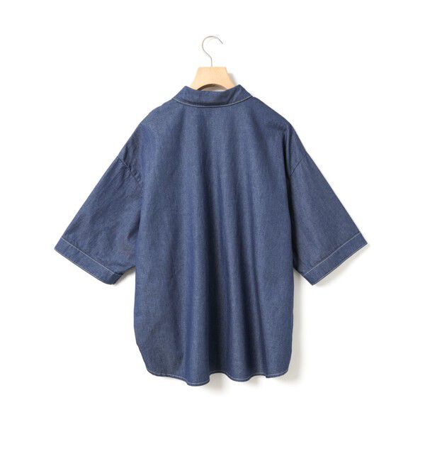 MidiUmi「MidiUmi ビッグポケットデニムシャツ」|シャツ・ブラウス|