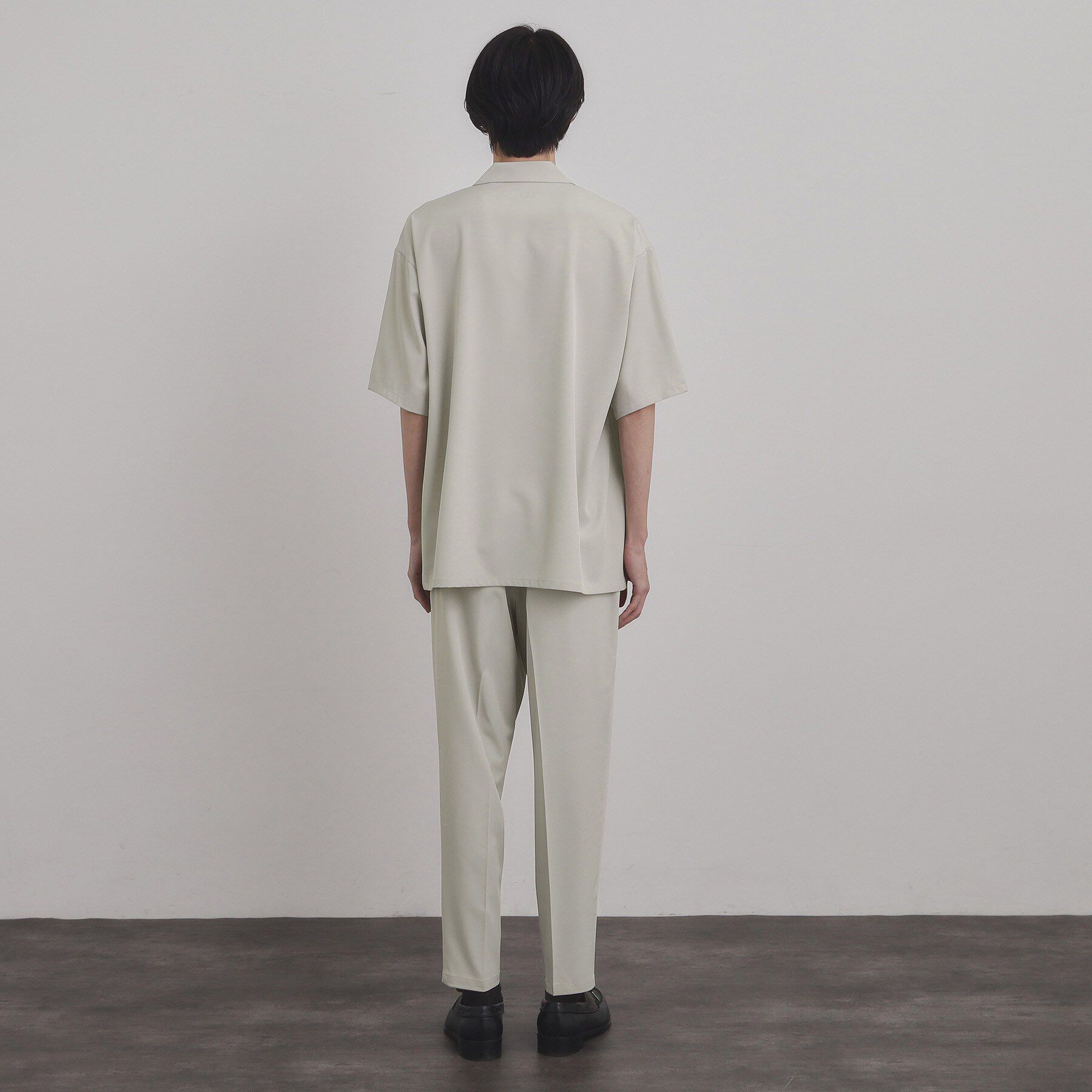 tk.TAKEO KIKUCHI「【上下2点セットアップ】トロミシャツセットアップ／接触冷感／ストレッチ／洗える」|シャツ・ブラウス|