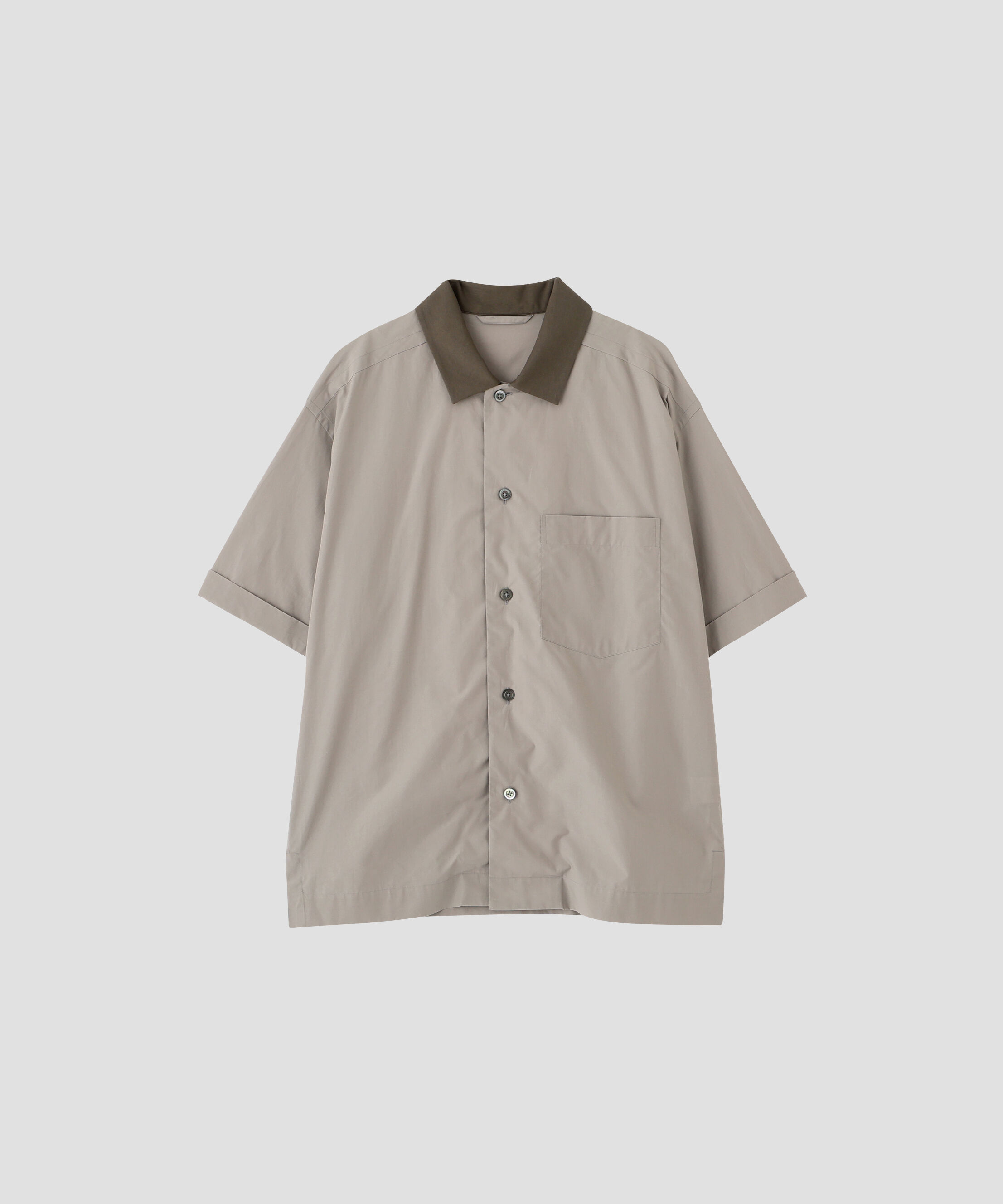 MARGARET HOWELL「HIGHDENSE COTTON PLAINWEAVE SHIRT」|シャツ・ブラウス|