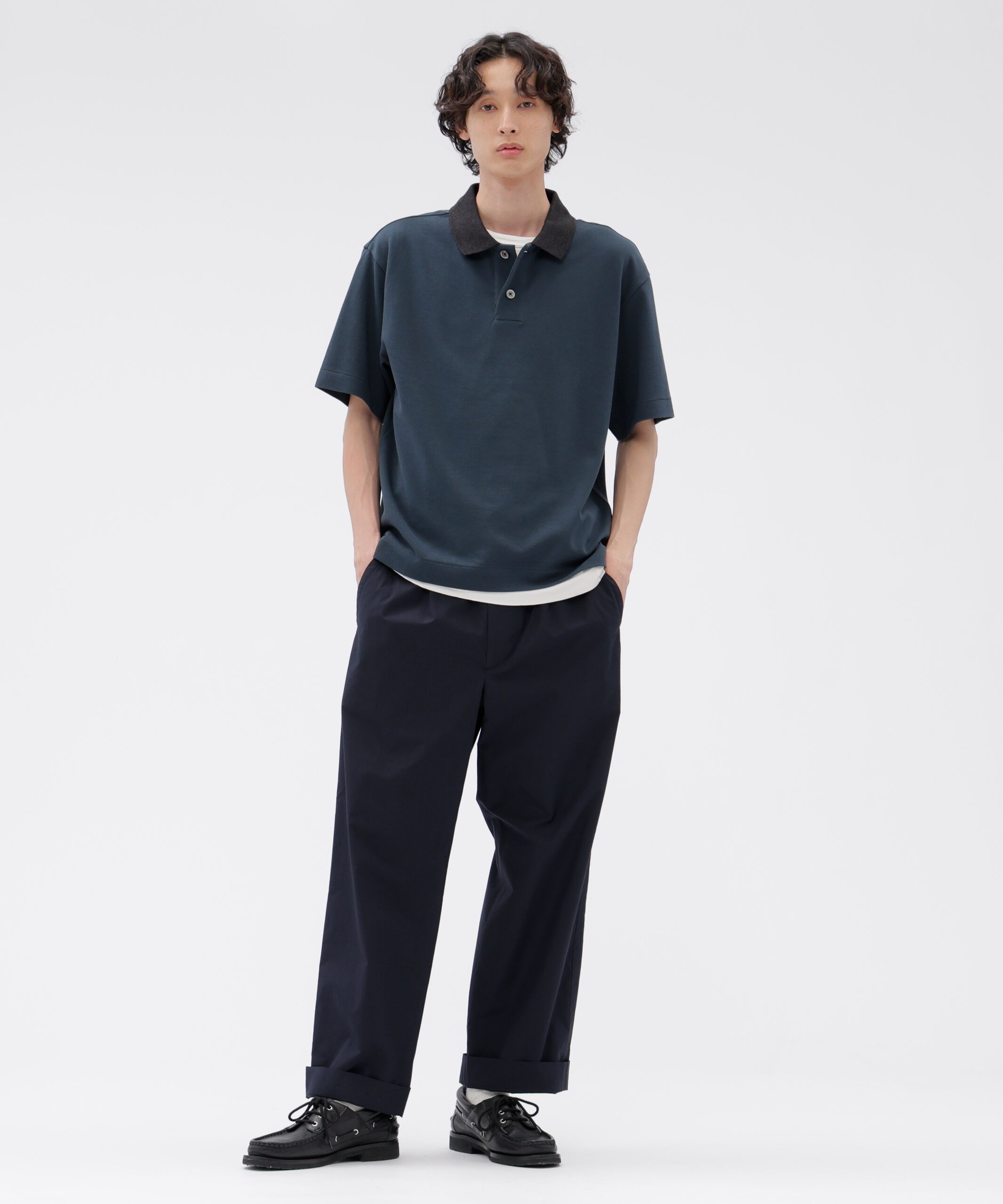 MARGARET HOWELL「COTTON PIQUE TOP」|Tシャツ・カットソー|