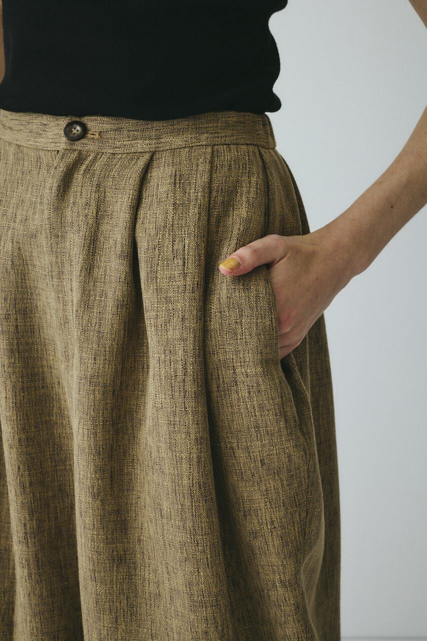 HeRIN.CYE「［予約］Tweed butcher tuck pants」|その他|