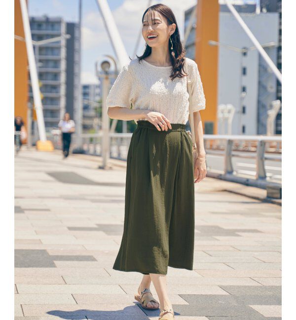 ikka「冷感スラブタックスカーチョ」|その他|