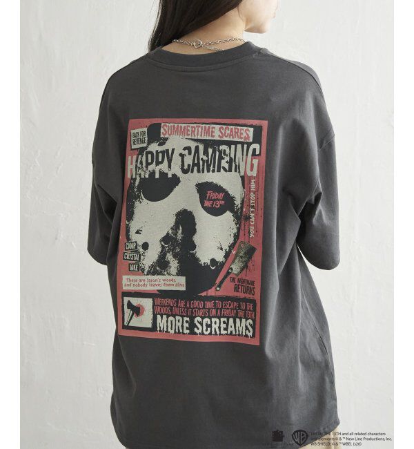 VENCE share style「USED風 ジェイソンプリントTシャツ」|Tシャツ・カットソー|