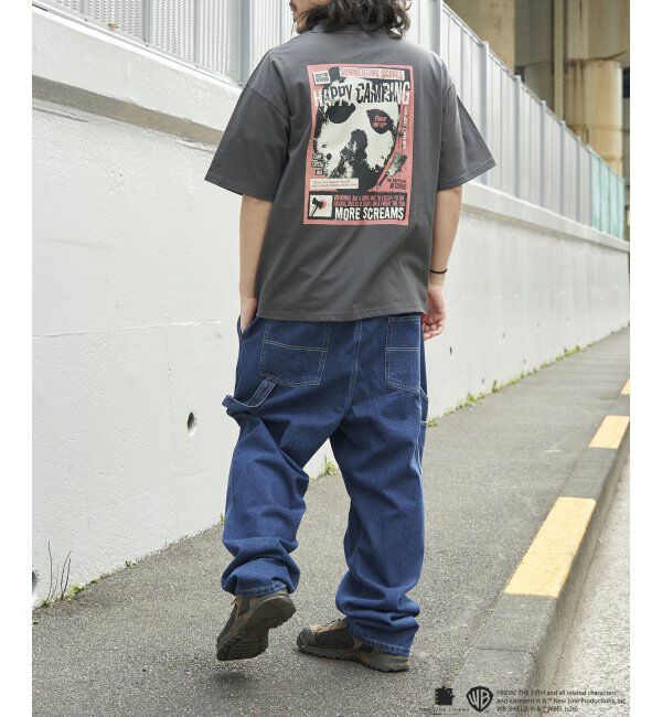 VENCE share style「USED風 ジェイソンプリントTシャツ」|Tシャツ・カットソー|