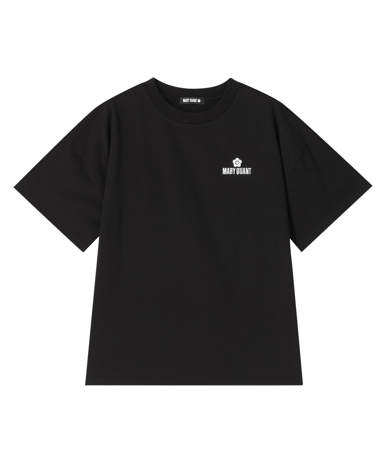 MARY QUANT「シンプルロゴビッグ Tシャツ」|Tシャツ・カットソー|ブラック