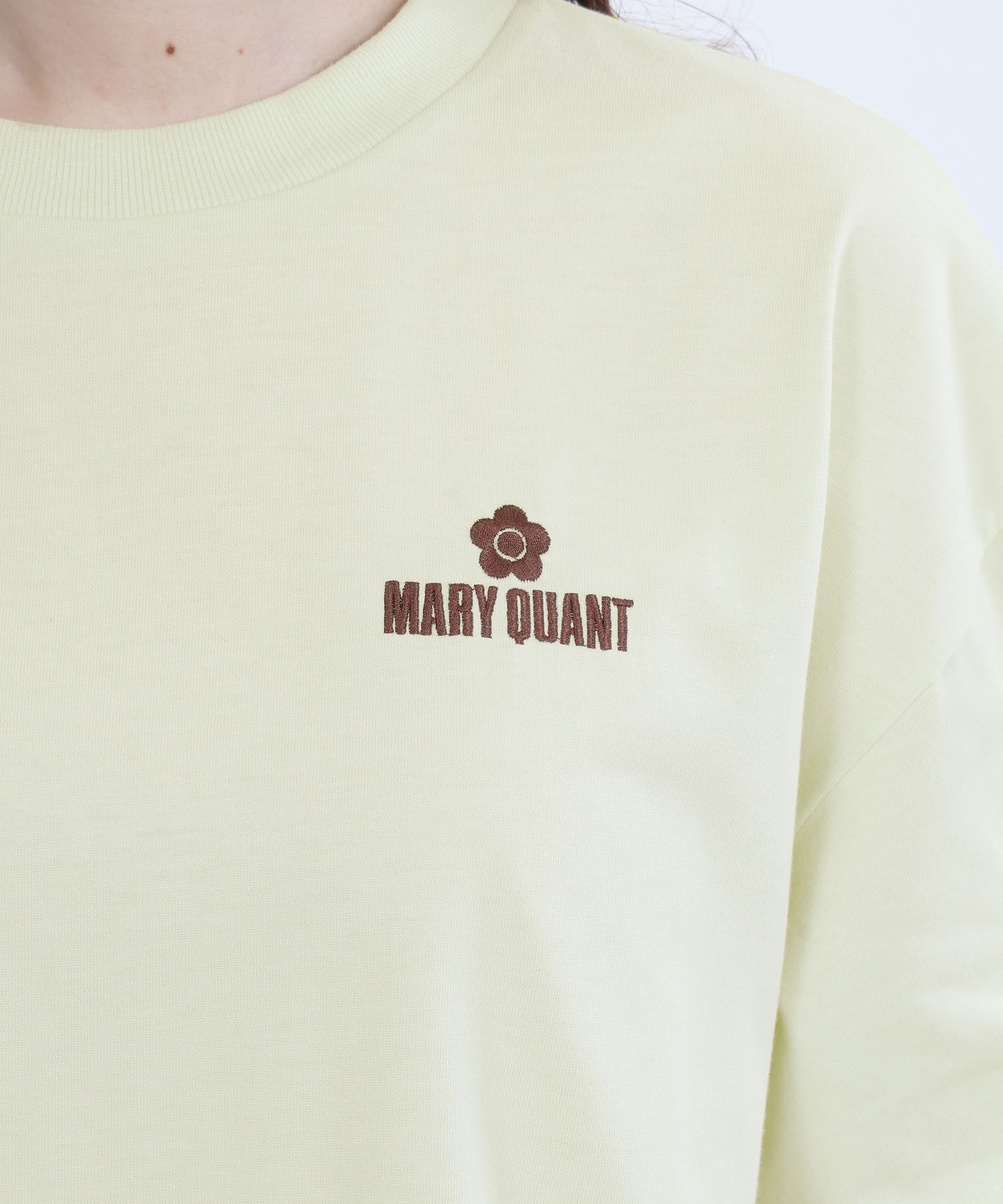 MARY QUANT「シンプルロゴビッグ Tシャツ」|Tシャツ・カットソー|