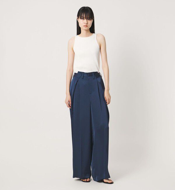 AEWEN MATOPH「＜AEWEN MATOPH＞サテンインタックパンツ ‐ ウォッシャブル - 」|その他|