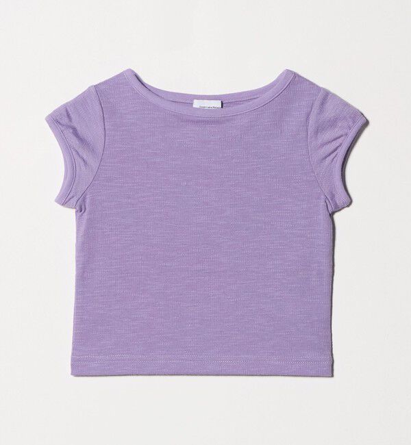 UNITED ARROWS green label relaxing「【WEB限定】ハート シシュウ Tシャツ / キッズ 100cm-160cm」|Tシャツ・カットソー|