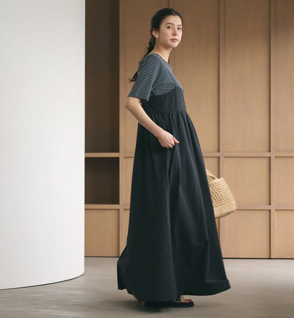 BEAUTY&YOUTH UNITED ARROWS「バックホール キャミソール ワンピース ウォッシャブル」|ワンピース|DK.GRAY