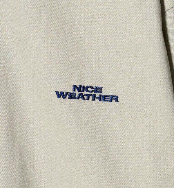 NICE WEATHER「＜NICE WEATHER＞ツイル ボタンダウン シャツ」|シャツ・ブラウス|