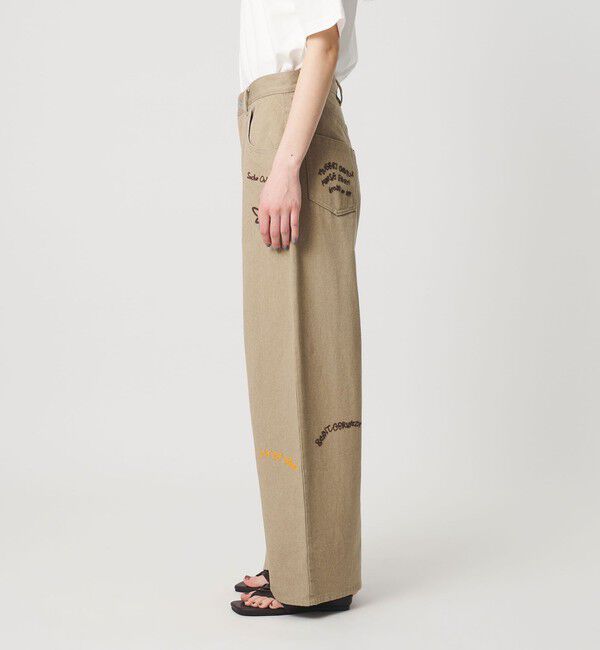 BEAUTY&YOUTH UNITED ARROWS「ドローイング エンブロイダリー 5ポケットパンツ」|その他|