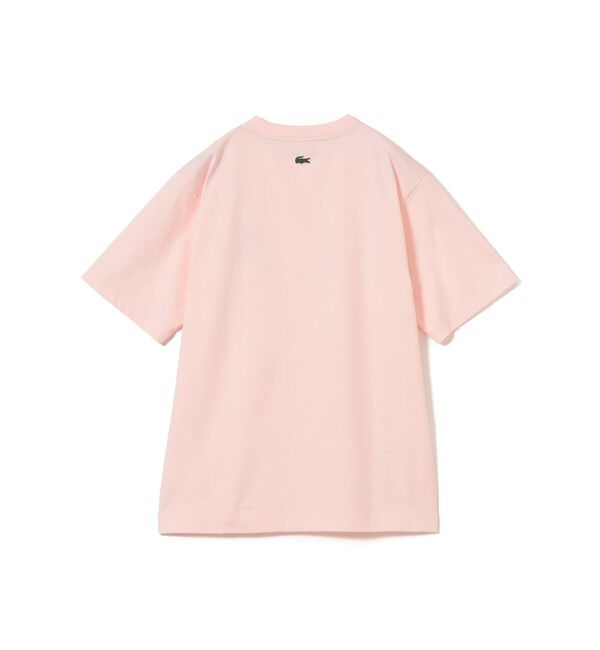 BEAMS「BEAMS｜【別注】LACOSTE / バッジ Tシャツ｜50周年｜別注アイテム｜ワニロゴ｜オリジナルフィット」|Tシャツ・カットソー|