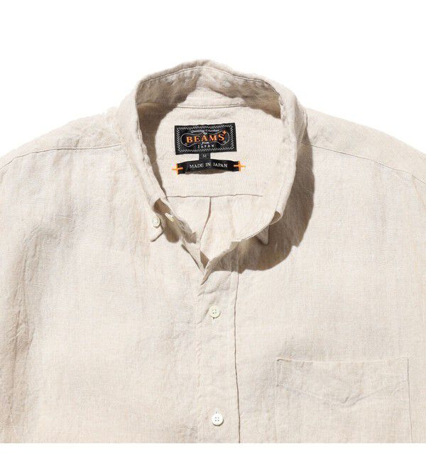 BEAMS PLUS「B.D. Classic-fit Linen Chambray」|シャツ・ブラウス|