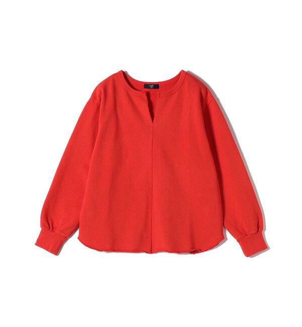 SHIPS Colors 「SHIPS Colors:〈手洗い可能〉USA 裏毛 スキッパー プルオーバー」|Tシャツ・カットソー|