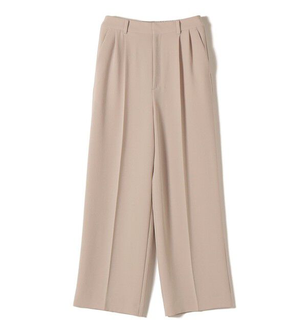 SHIPS for women「〈接触冷感 / UVカット〉Refinel セミ ワイド パンツ（セレモニー対応可）」|その他|