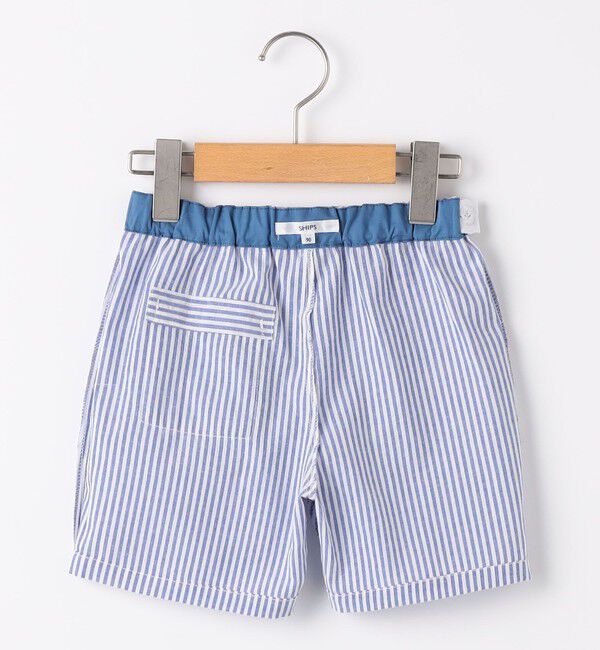 SHIPS KIDS「SHIPS KIDS:80～90cm / ベビー ストライプ ショートパンツ」|その他|