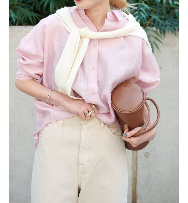 OUTDOOR PRODUCTS Usual Things「≪予約≫ 追加 レーヨンリネンシャツ」|シャツ・ブラウス|